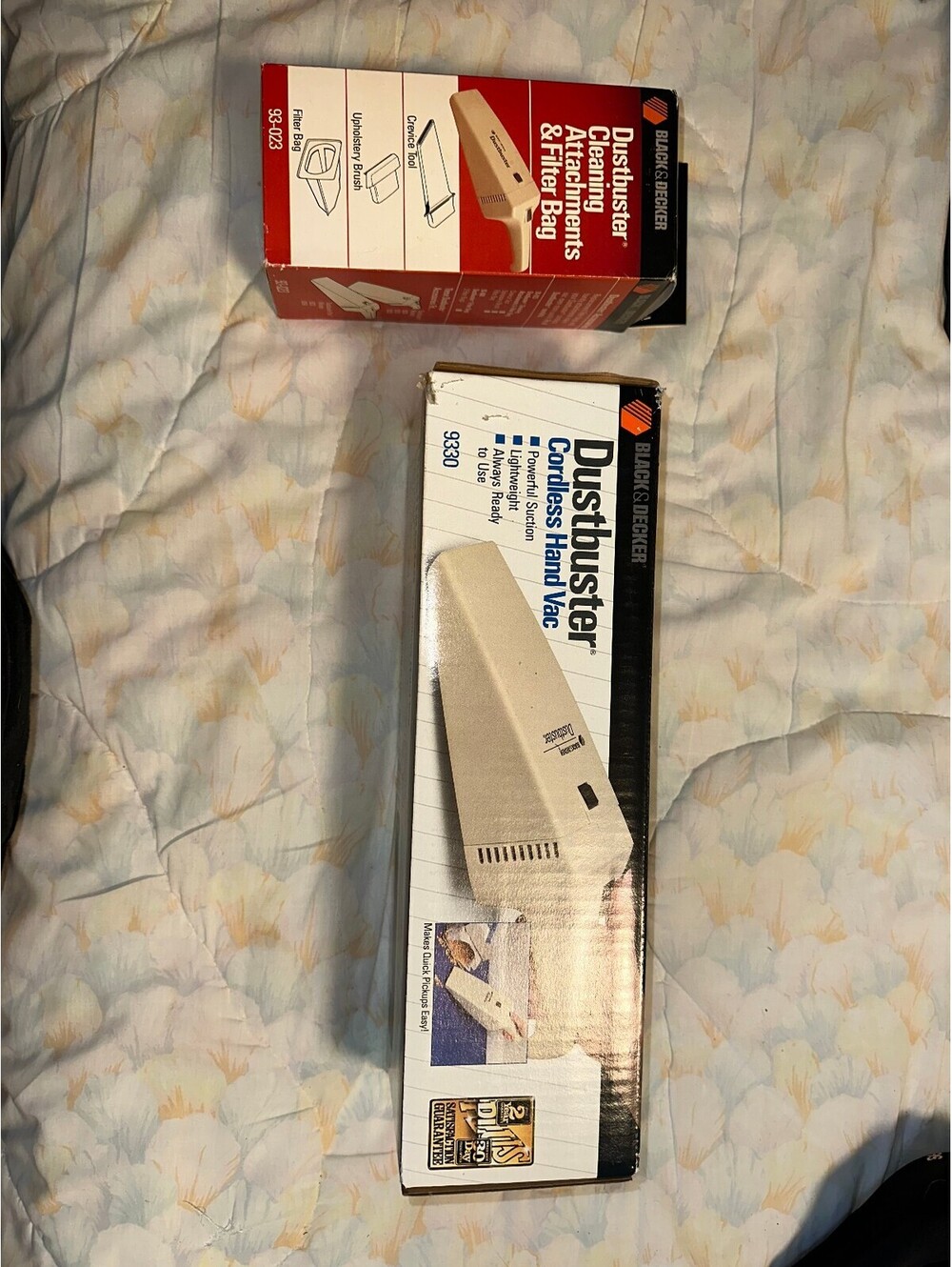 VTG Black & Decker Dustbuster Cordless Hand Vac 80s NWT